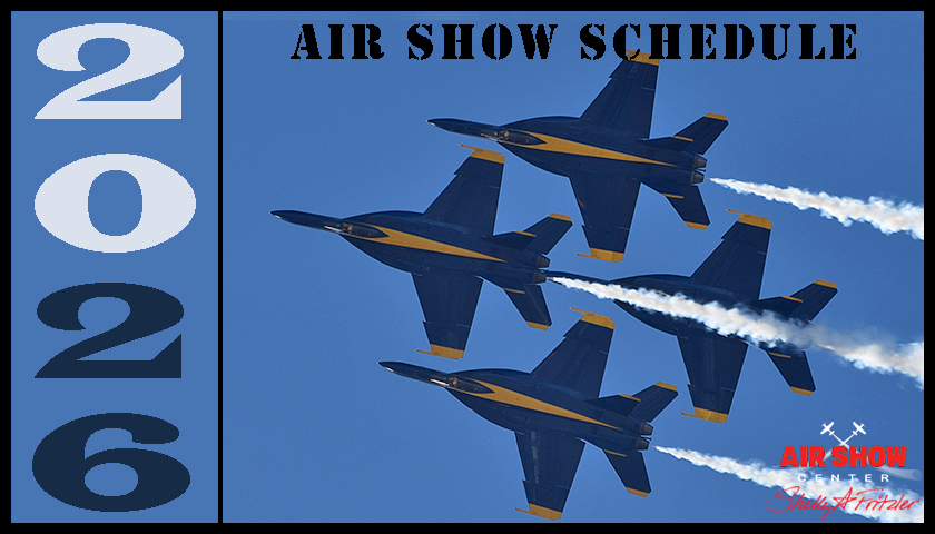 USN Blue Angels schedule graphic