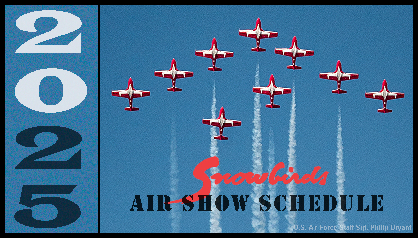 CF Snowbirds schedule graphic